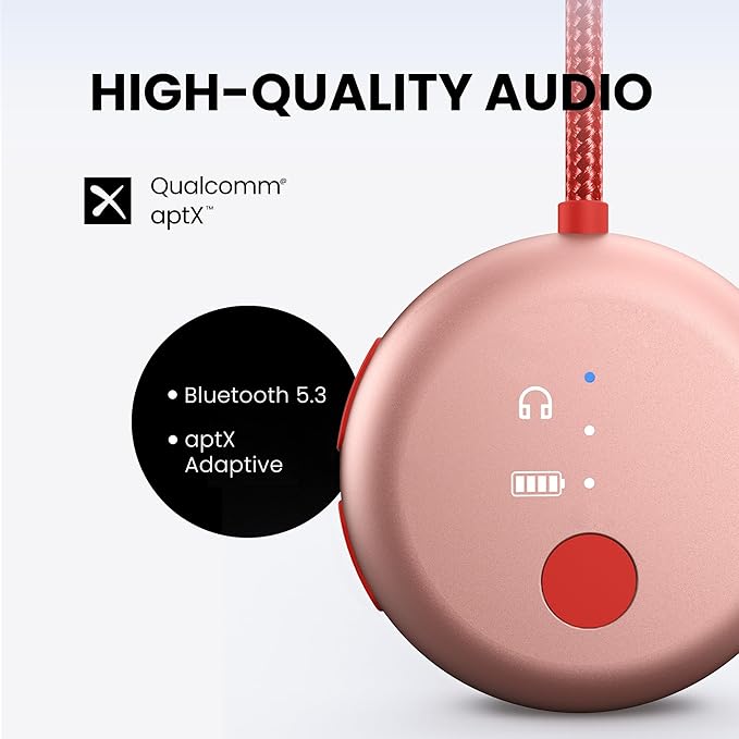 Avantree SoundJet R1 – 25Hr Airplane Bluetooth Adapter - Image 2