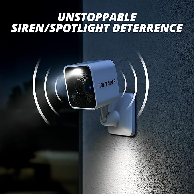 Defender GO 2K AI Powered WiFi Indoor/Outdoor Home, Baby Security Camera - Image 7