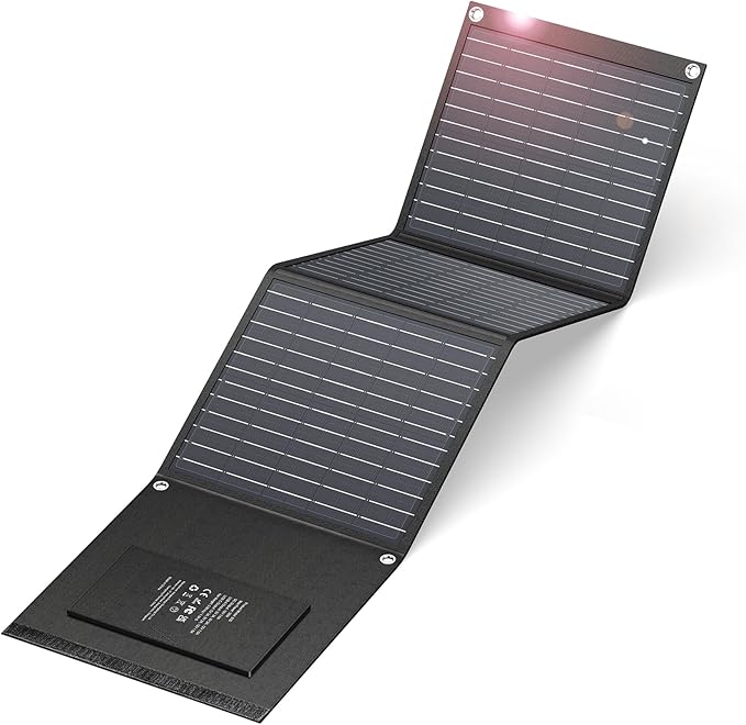 30W Solar Charger, Solar Panel USB by ENGINSTAR