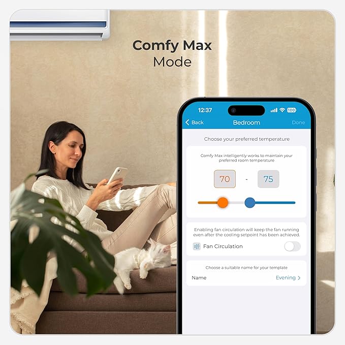 Breez Max | ENERGY STAR CERTIFIED Smart AC Controller | WiFi Thermostat - Image 7