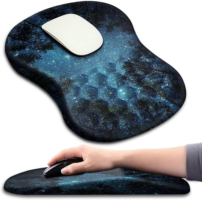 KUOSGM Mouse Pad Wrist Support, Ergonomic Mouse Pad by KUOSGM