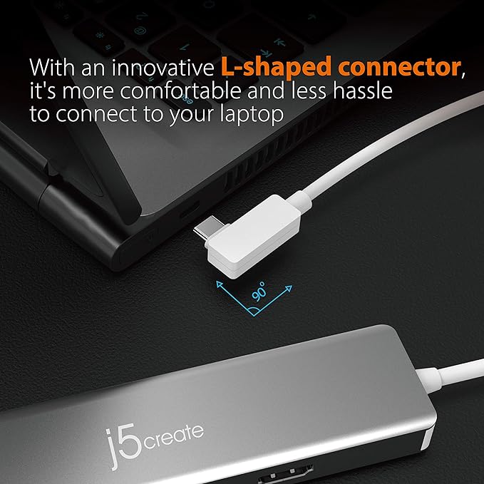 j5create 9 in 1 USB-C Hub-SuperSpeed+Gen 2 Type C Adapter w/Ethernet, - Image 7