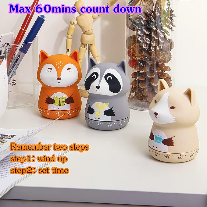 NUOSWEK Mechanical Kitchen Timer - Image 7