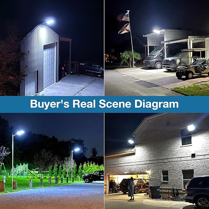 OKPRO 10000W Solar Street Lights Outdoor - Image 6