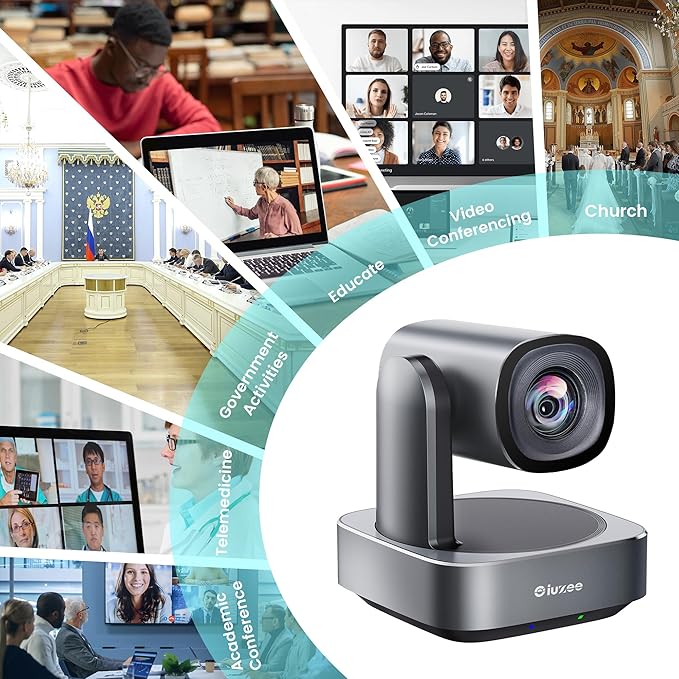PTZ Camera with 20X Optical Zoom HDMI/USB3.0 Wide View Angle 1080P - Image 6