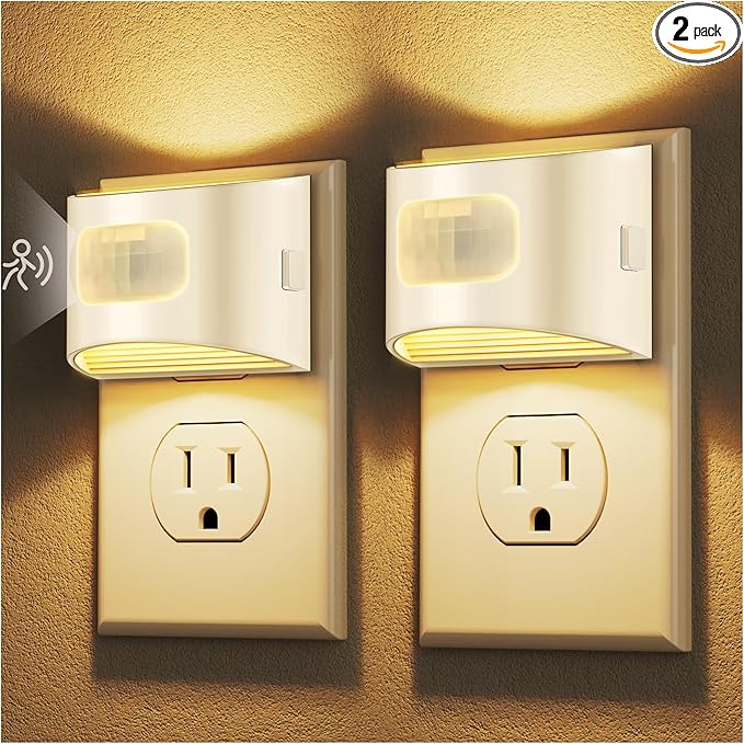 DORESshop LED Night Light, Night Lights Plug into Wall, 3 Mode Plug in Night by DORESshop