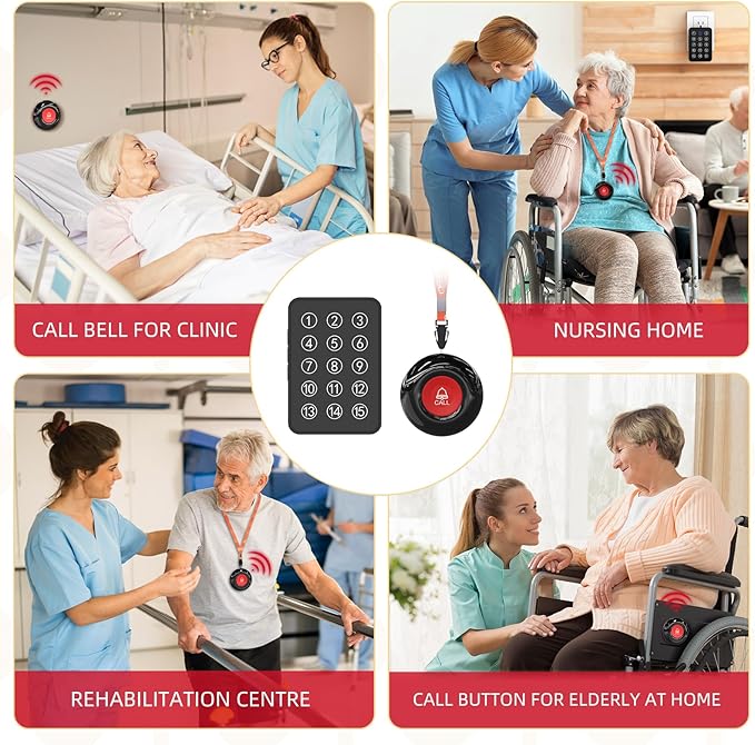CallToU Wireless Caregiver Pager Nurse Call Button - Image 5