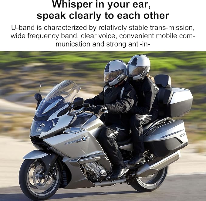 cepkquis Motorcycle Bluetooth Headset Wireless Helmet 2-Way 400M Intercom - Image 4