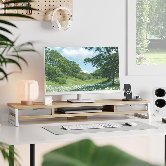 Fenge Dual Monitor Stand, Monitor Riser - Image 2