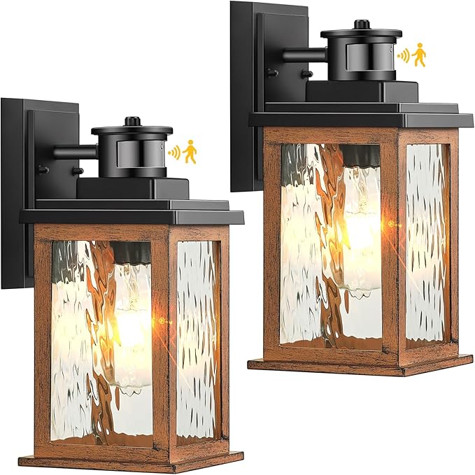 VIANIS 2 Packs Dusk to Dawn Outdoor Lighting by VIANISLIGHTING