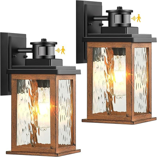 VIANIS 2 Packs Dusk to Dawn Outdoor Lighting by VIANISLIGHTING