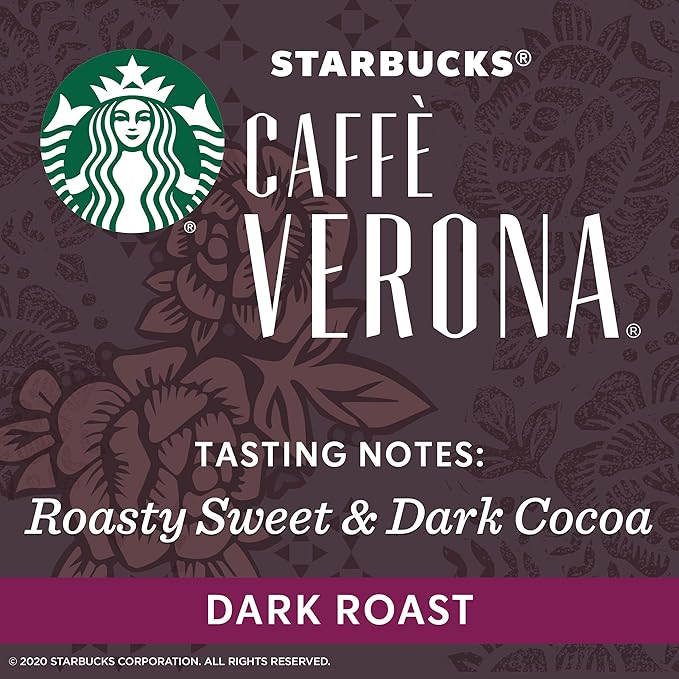 Starbucks Dark Roast K-Cup Coffee Pods — Caffè Verona - Image 3