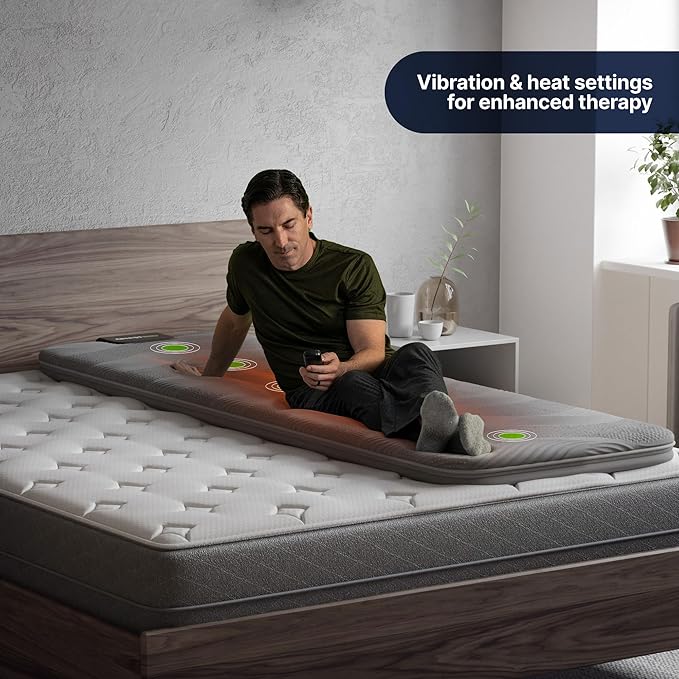 GhostBed Massage Mat with 3" Gel Memory Foam - Image 5