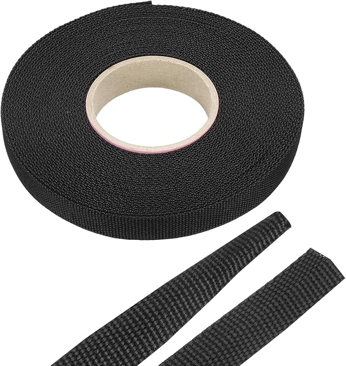 MECCANIXITY Braided Cable Sleeves Heat Shrinkable Fabric Sleeving, 1/2" 40ft by MECCANIXITY