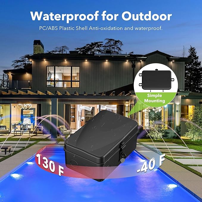 BN-LINK Pool Timer, Outdoor Mechanical Timer Switch - Image 4