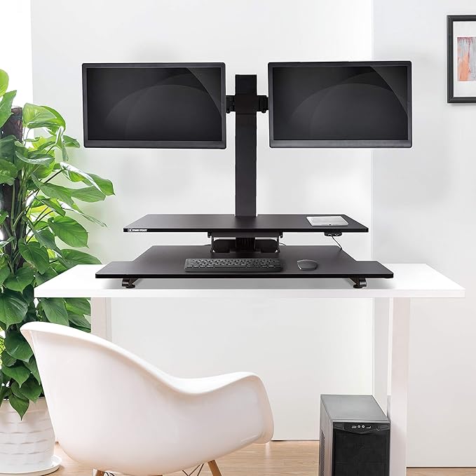 Stand Steady Techtonic Electric Standing Desk Converter - Image 5