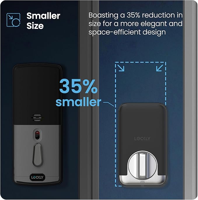 Lockly PIN Genie Pro Zeno Series Smart Lock, Keyless Entry Door Lock - Image 8