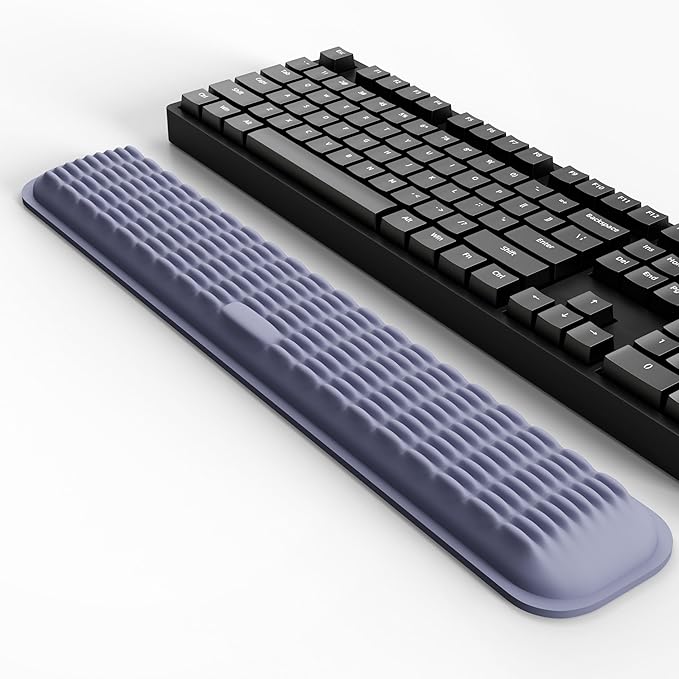 MEKASS Keyboard Wrist Rest, Soft Memory Foam Wrist Support - Image 2