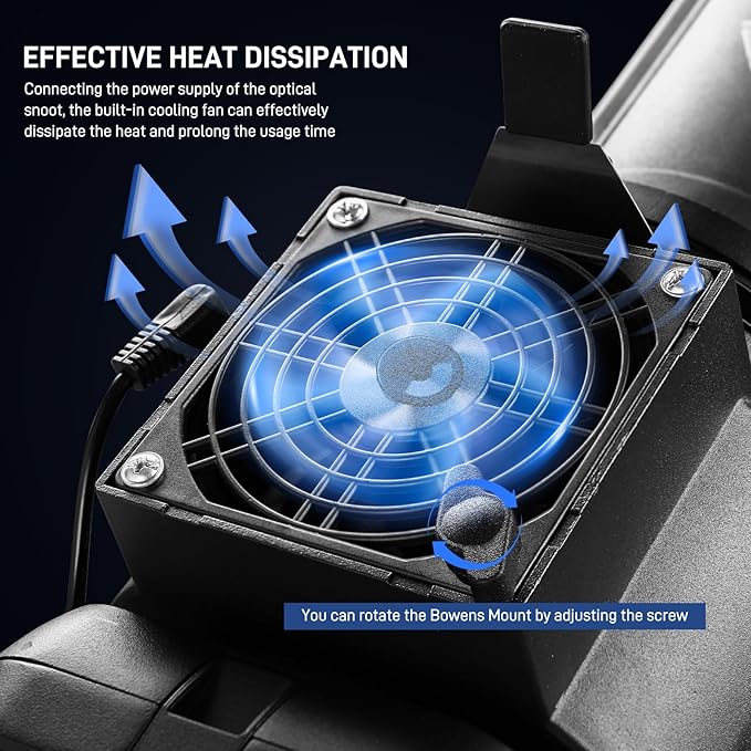 GVM Conical Optical Snoot Kit, Spotlight Snoot Photography - Image 7