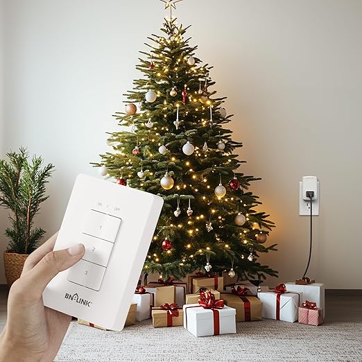 BN-LINK Mini Wireless Wall-Mounting Remote Control Outlet Switch Power Plug in - Image 8