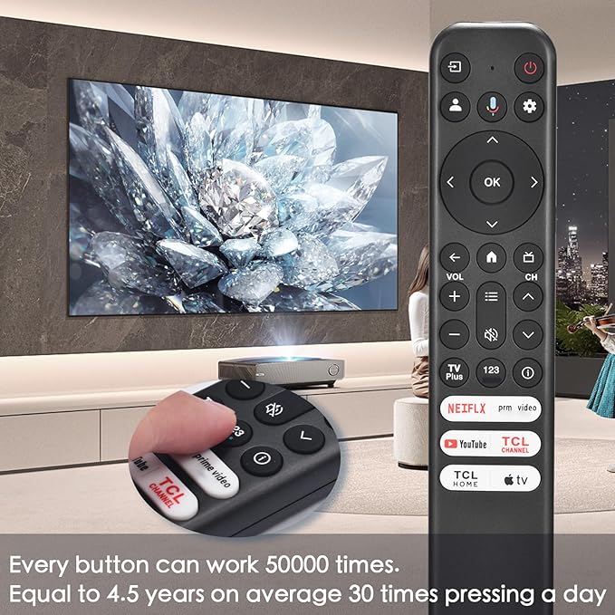 for TCL Google TV Remote, RC813 - Image 4