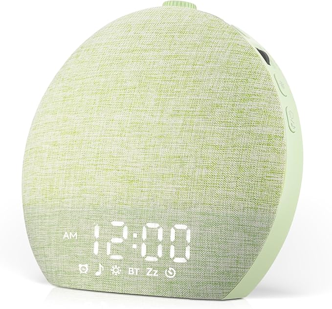 Geuuap Sunrise Alarm Clock White Noise Sound Machine by Geuuap