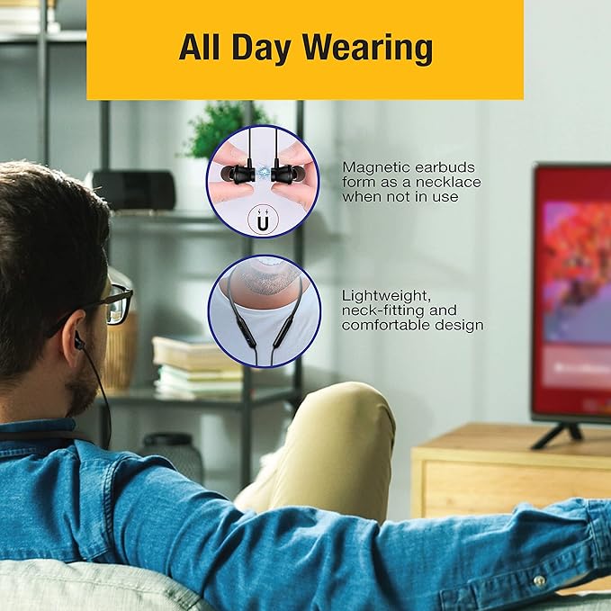 HomeSpot Wireless Neckband Headphones - Image 3