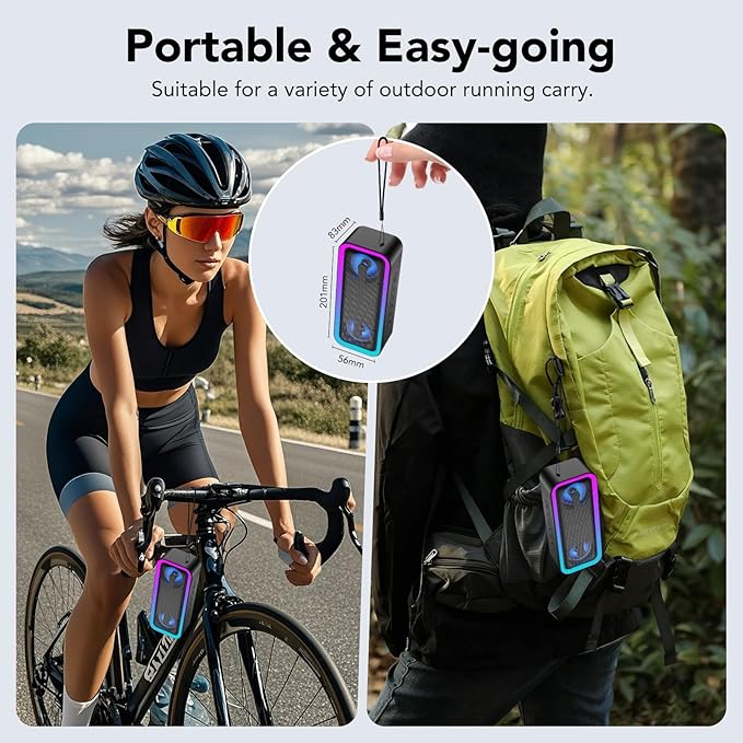 IKT Portable Bluetooth Speaker - Image 9
