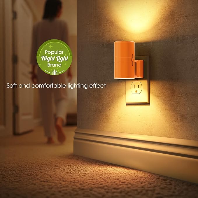 Briignite Night Lights Plug into Wall, Modern LED Night Light Plug in, Dusk to - Image 6