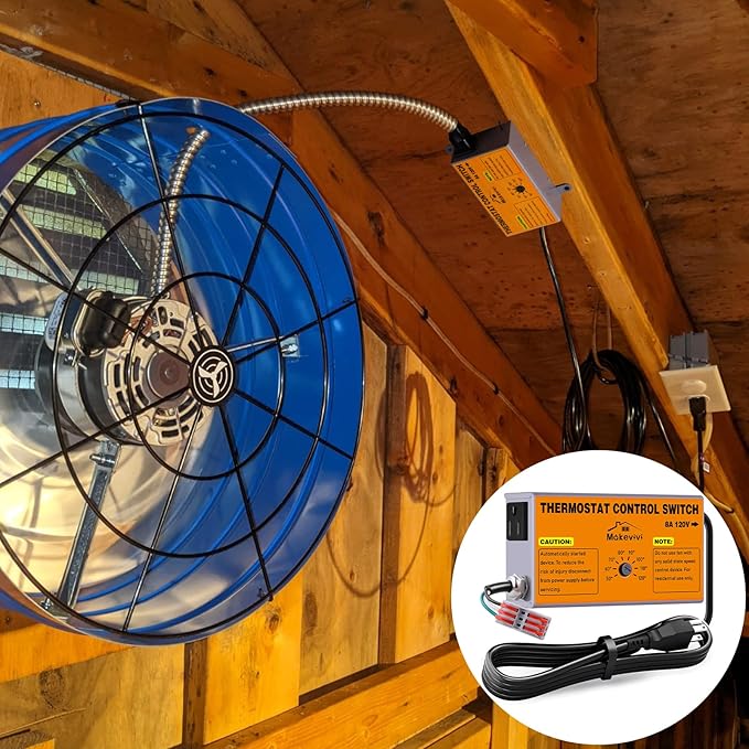 Attic Fan Thermostat-Control: - Image 5
