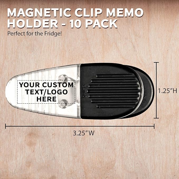 10 Magnetic Memo Holders Set - Image 5