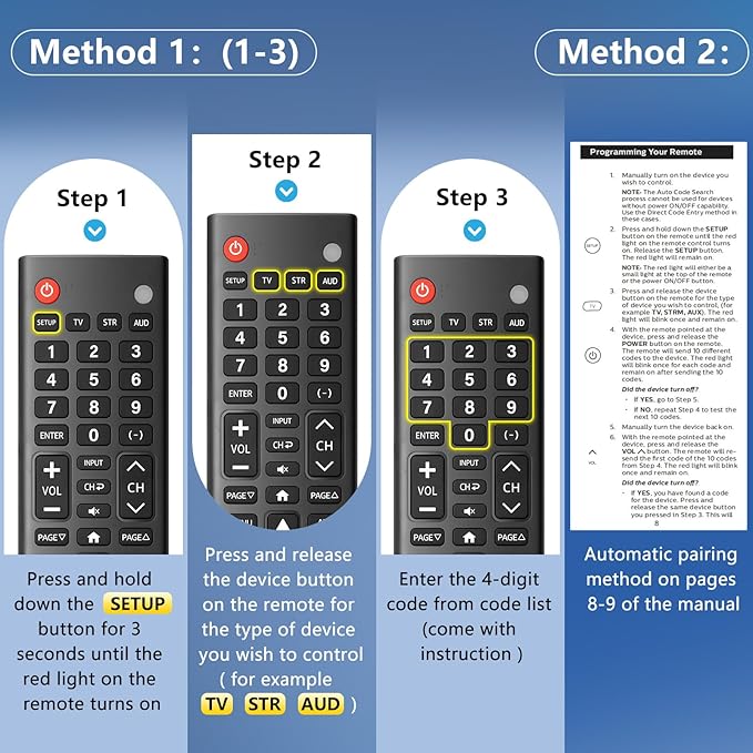 Universal-TV-Remote-Control for Samsung, Philips and More DVD, Blu ray Player - Image 6