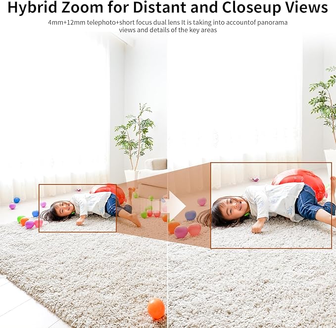 VSTARCAM Indoor Security Camera, 2K HD 360° PTZ Dog Pet Camera - Image 7