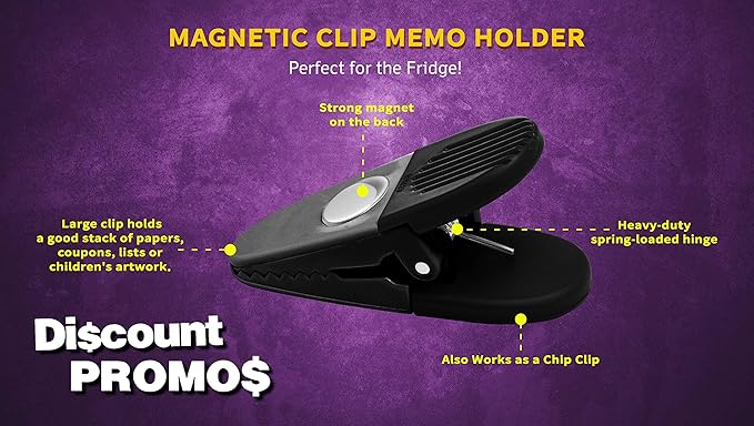 10 Magnetic Memo Holders Set - Image 3