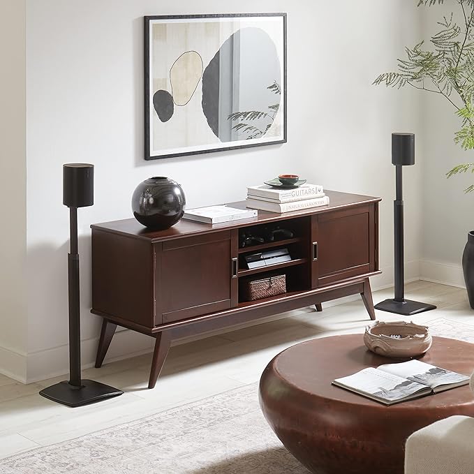 Sanus Height-Adjustable Speaker Stands Pair - Image 6
