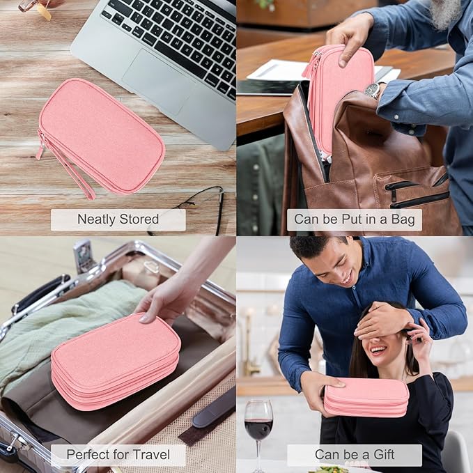 FYY Electronic Organizer, Travel Bag, Carry Case Portable Waterproof Double - Image 7