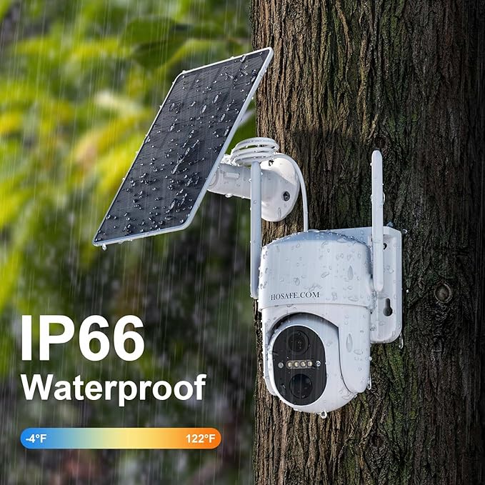 HOSAFE.COM 4G LTE Cellular Security Camera Outdoor, No WiFi Security Camera - Image 9