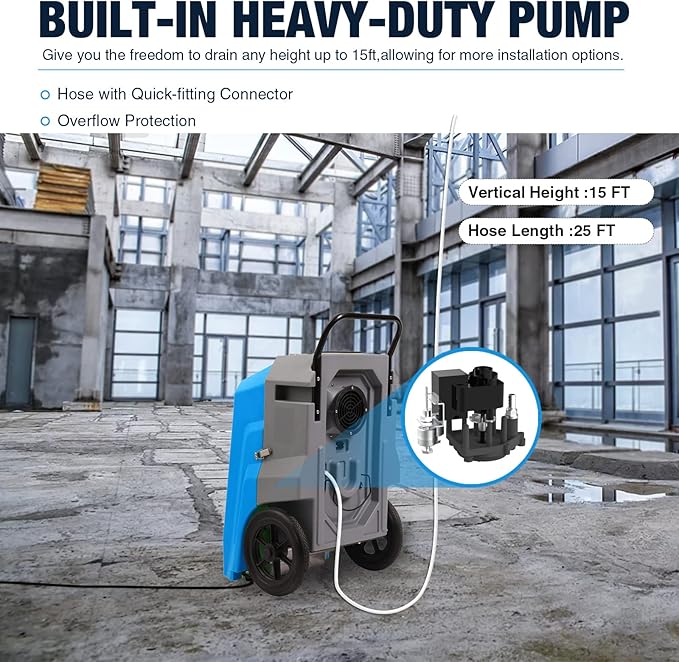 MOUNTO 180Pints Commercial Dehumidifier - Image 3