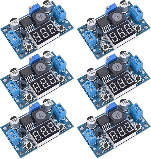 Seloky LM2596 Adjustable DC-DC Step-Down Buck Converter Module by Seloky