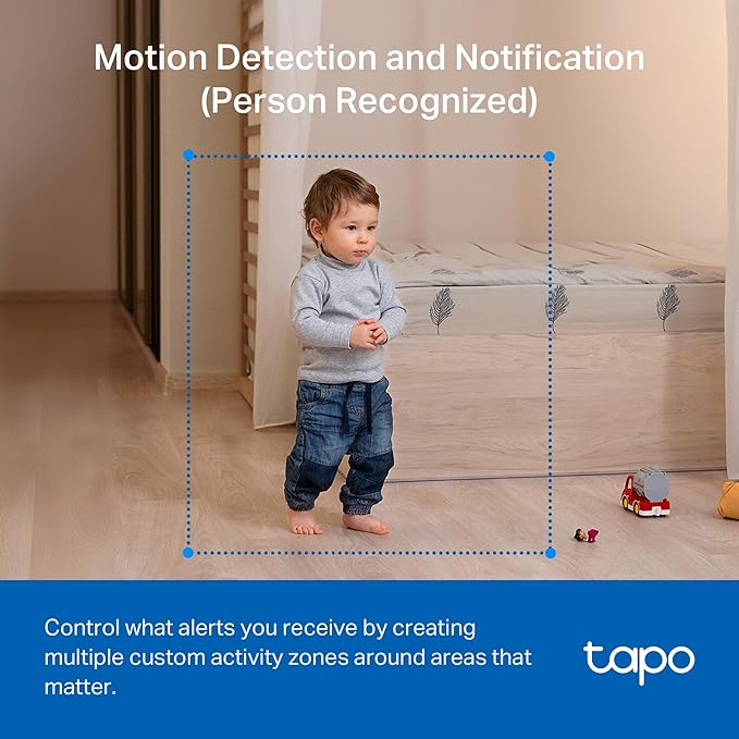 Tapo 1080P Indoor Pan/Tilt Wired Security Camera - Image 6