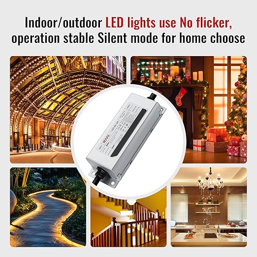 12V LED Driver 60 Watts Waterproof IP68 Power Supply Low Voltage Landscape - Image 4