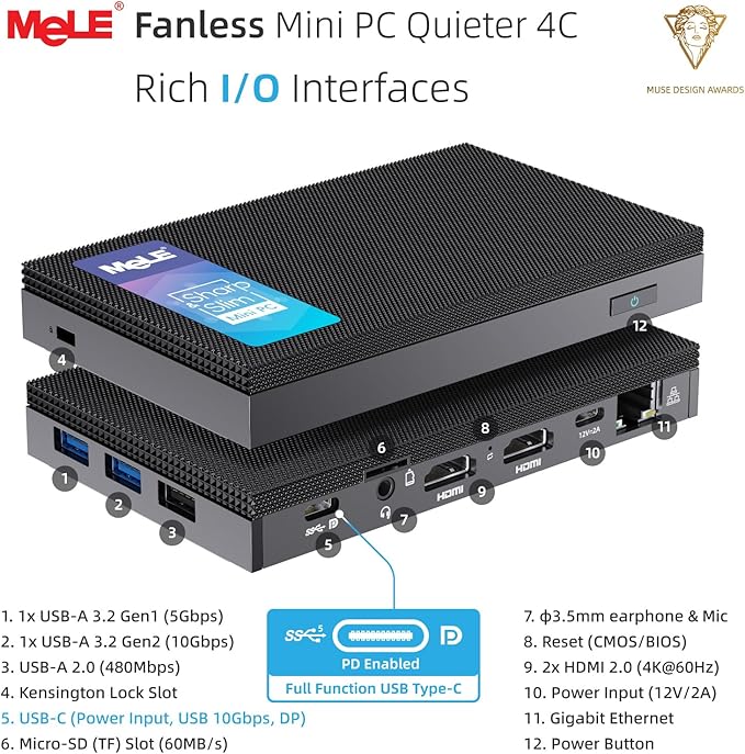 MeLE Mini PC Quieter 4C - Image 2