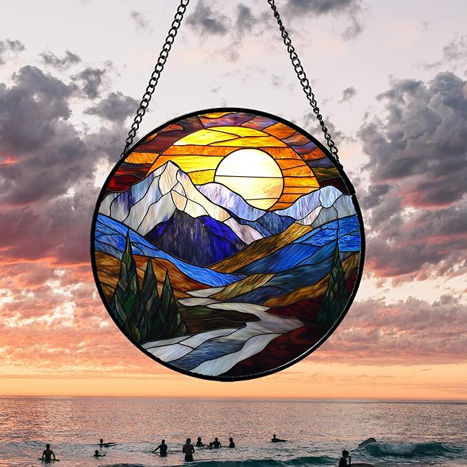 AMDERVEN Stained Glass Window Hanging - Image 4