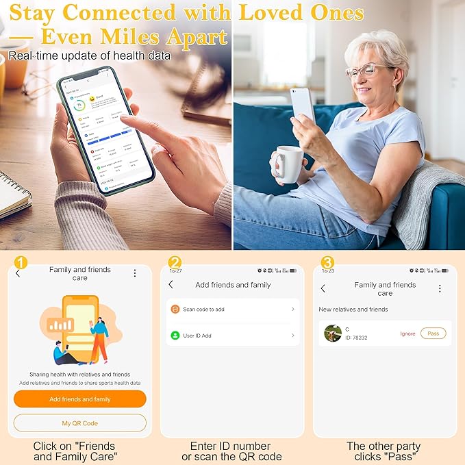 Smart Bracelet for Women, Jewelry Fitness Tracker - Image 6