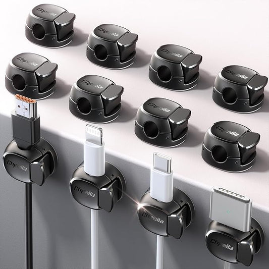 12Pack Cord Organizer Cable Clips by Chfeila