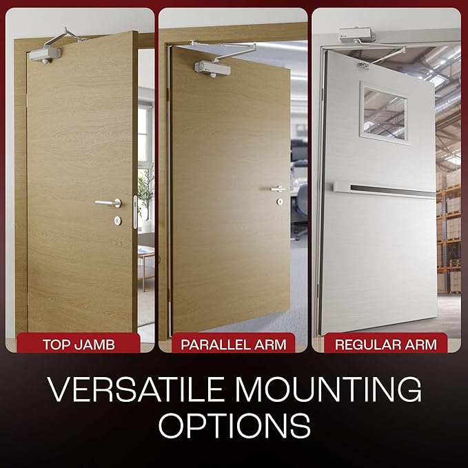 PrimeWare DC-300 Automatic Adjustable Door Closers - Image 3