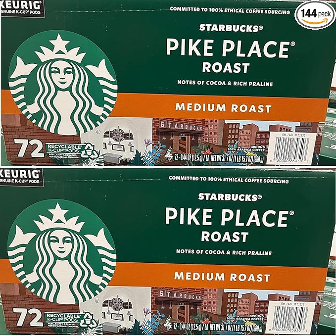 Starbucks Pike Place Roast K-Cups by StarbucksCoffee