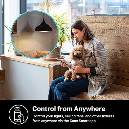 Kasa Smart Dimmer Switch HS220P3, Single Pole, Needs Neutral Wire, 2.4GHz Wi-Fi - Image 5