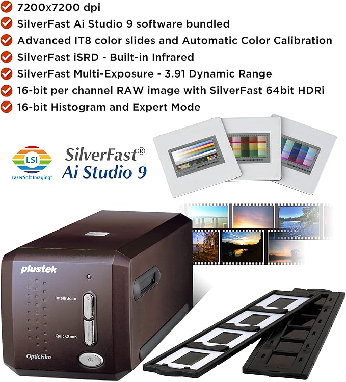 Plustek OpticFilm 8300i Ai Film Scanner - Image 2