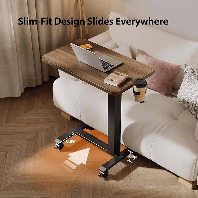 Agilestic Portable Standing Desk Height Adjustable, Mobile Table - Image 5